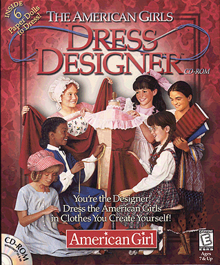 The American Girls Dress Designer - Box