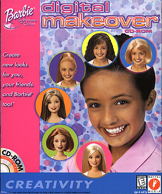 Barbie Digital Makeover - Box