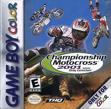Championship Motocross - 2001 featuring Ricky Carmichael - Box