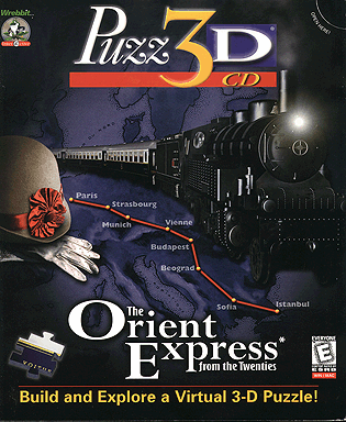 Puzz 3D The Orient Express - from the Twenties - Box
