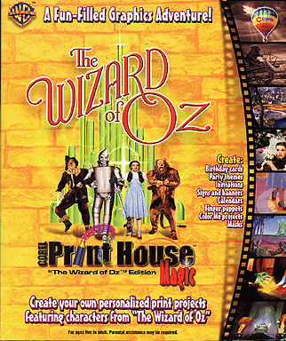 Corel Print House Magic - The Wizard of Oz Edition - Box