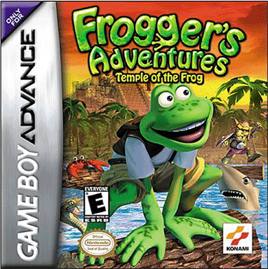 Frogger's Adventures  Temple of the Frog - Box