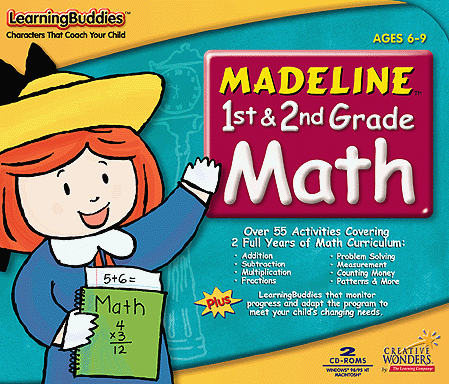 Madeline 1st and 2nd Grade Math  - Box
