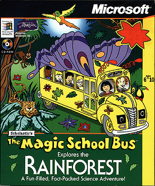 The Magic Schoolbus Explores the Rainforest - Box