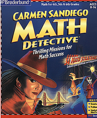 Carmen Sandiego Math Detective  - Box