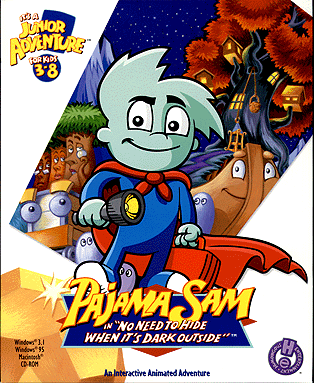 Pajama Sam No Need To Hide When It's Dark Outside